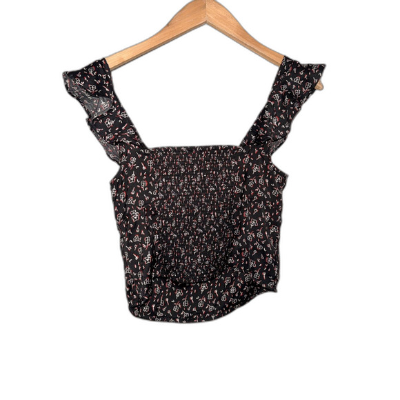 Free People Womens Size Small stay with you‎ ruffle tank top - Picture 3 of 4